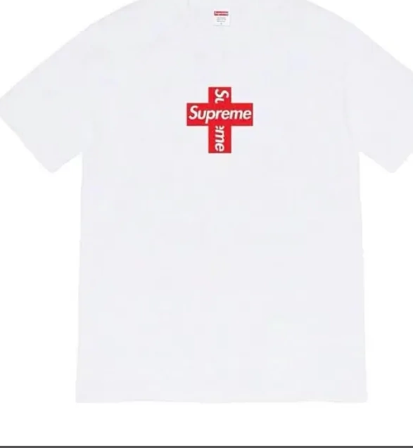 T-shirt CROSS Black S M White Short LOGO sleeved L XL BOX 0811
